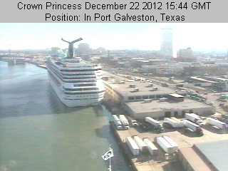 Crown Princess Web Cam Galveston